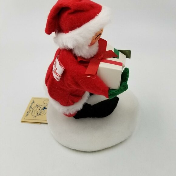 Vintage Annalee Mobilitee Santa Claus 9" Christmas Gifts 5003 New - Picture 4 of 7